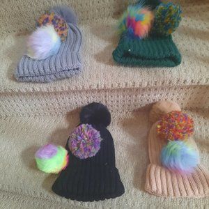 NWOT  BP Interchangable Pom Beanie - different colors - One size